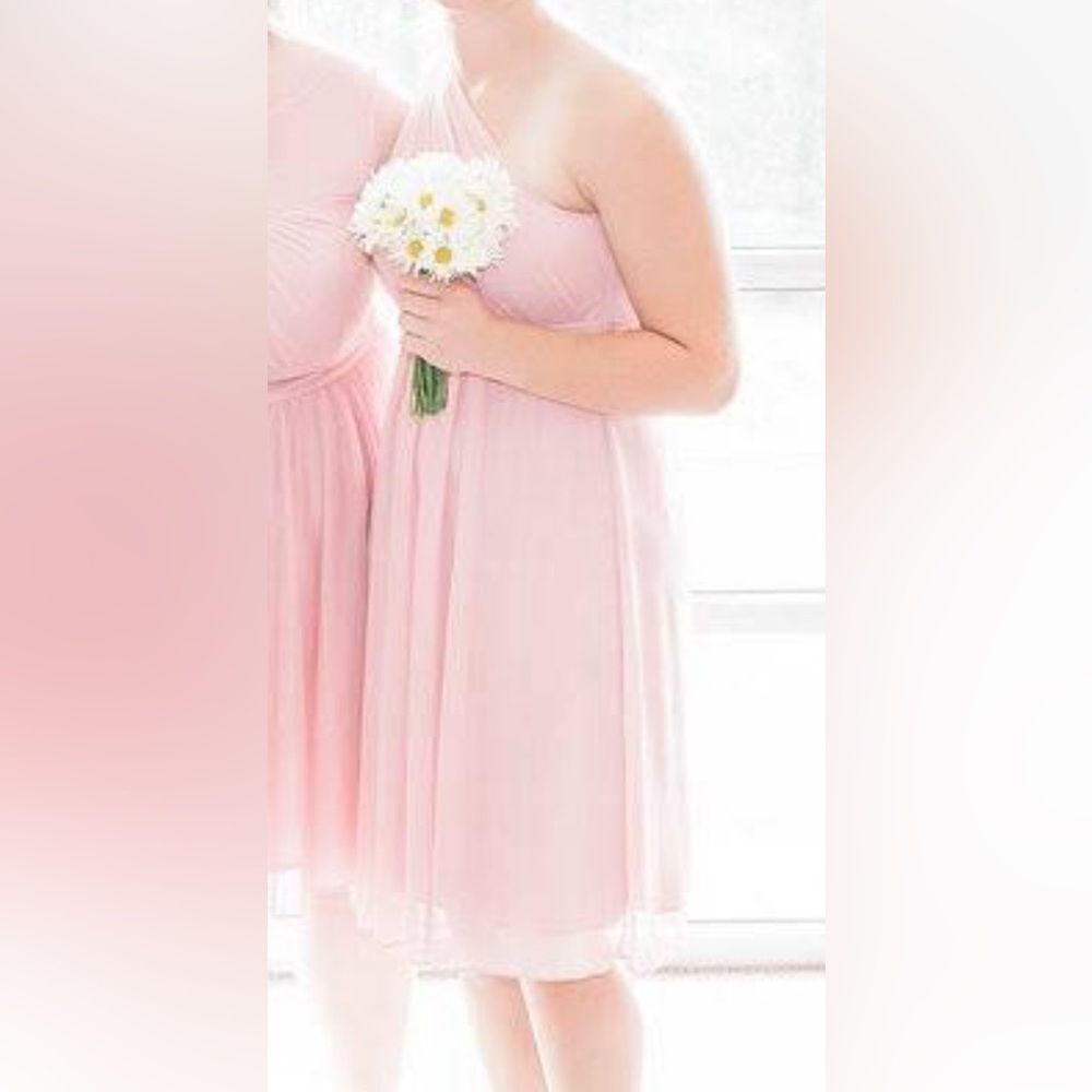 David’s Bridal Ballet bridesmaid dress